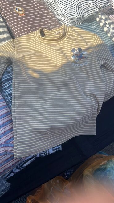 футболки оверсайз: Лонгслив, цвет - Бежевый, Все размеры