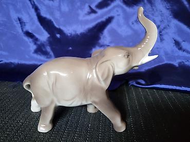 Figure: Nova porcelanska figura slona iz 70ih.godina Alba Julia. Nova — 7