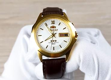 мужские часы orient: Классические часы часы, Orient, Япония, Водонепроницаемые, Оригинал, Мужские, Новый — 1