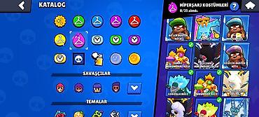 qızıl boyunbağı: Brawl Stars hesabı – yüksək səviyyəli oyun profili - Kupa yolu: 44 — 9