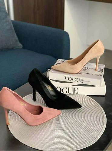 Salonke: Elegantne ženske mule/slingback štikle sa špicastim vrhom i — 30