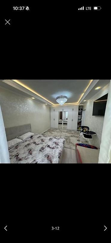 Батирлер: 1 бөлмө, 40 м², Жогорку Джал 106-серия жакшыртылган, 6 кабат — 6