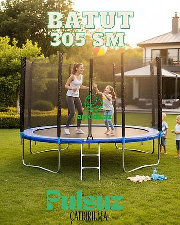 trambolina 305: 🤸‍♂️💙 **Aykids305 Batut 305 sm – Ailəvi Əyləncənin Ən Yaxşı Seçimi!** — 1