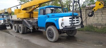 Kranlar: Kranlı yük maşını – ZIL şassi üzərində quraşdırılmış sarı oxlu — 3