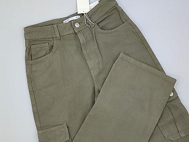 jeansy cargo: Cropp, Spodnie cargo damskie, rozmiar S — 1