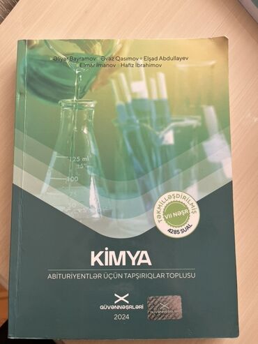 химия тгдк ответы: Bu, abituriyentlər üçün nəzərdə tutulmuş Kimya fənni üzrə tapşırıqlar
