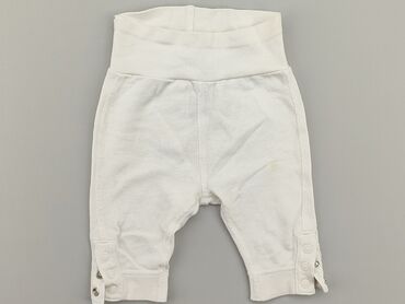 białe spodnie dla chłopca: Спортивні штани, 0-3 міс., стан - Хороший