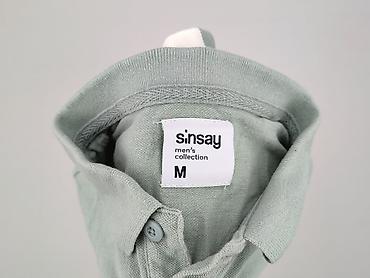 light green: Sinsay, Koszulka polo dla mężczyzn, rozmiar M — 4