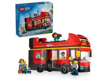 razvivajushhie igrushki dlja detej 7 mesjacev: НОВИНКА ИЮНЯ 2024! Lego 60407 City 🌆Красный двухэтажный экскурсионный