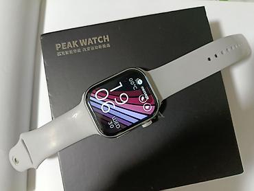 Другие смарт-часы: Умные часы PEAK WATCH - Квадратный сенсорный дисплей с яркими — 3