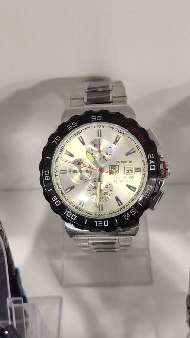 Qol saatları: Yeni, Qol saatı, Tag Heuer, rəng - Gümüşü — 10