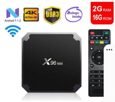 aparat android tv: Yeni Smart TV boks TV box 1 GB / Android, Ödənişli çatdırılma, Ünvandan götürmə