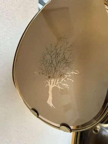 RS - Antique Lamps: Podna lampa Podna lampa Kombinacija mesinga i stakla U odličnom stanju — 6
