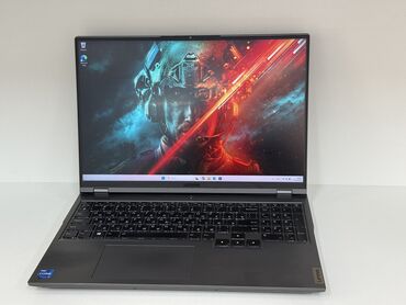 офисный ноутбук купить: Ноутбук, Lenovo, 16 ГБ ОЭТ, Intel Core i7, 16 ", Колдонулган, Оюндар үчүн, эс тутум SSD