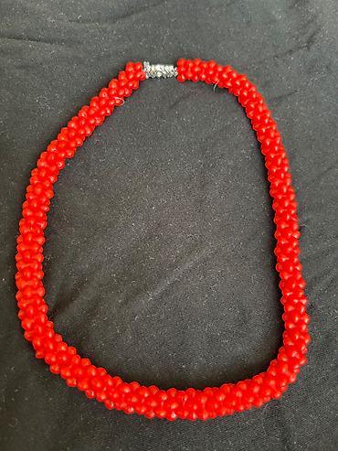 Бусы: Коралловый бисер, продаю много разных винтажных украшений, бус с — 8