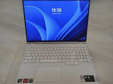 Ноутбуки: Ноутбук, Lenovo, 16 ГБ ОЗУ, AMD Ryzen 7, Б/у, Для несложных задач