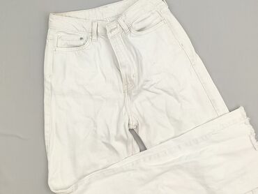 woskowane spodnie orsay: H&M, Jeans for women, size S (EU 36)