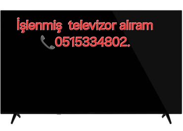 TV Alışı: Işlenmiṣ̌ televizorlar aliram vatsapda yaza bilersiz