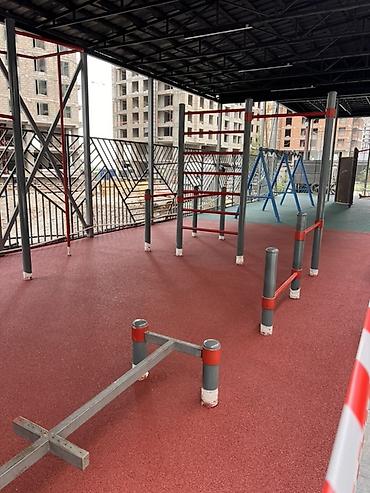 слив пантыры: Резиновое покрытие для уличных площадок (спортивных и детских) - Тип — 2