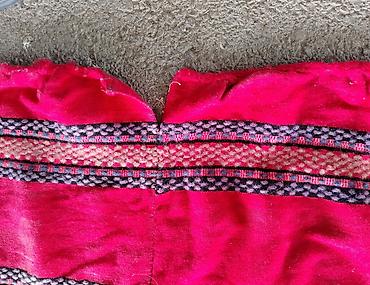 Other textile: Stari ručno tkani vuneni ćilim / etno staza (iz dve pole) — 2
