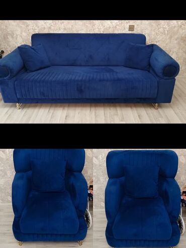 Divanlar: Divan açılır baza var+ 1 edəd kreslo 350₼. Ünvan Əmircan.(39971) Mehi