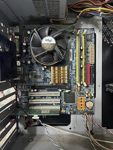 1155 plata: Stolüstü kompüter üçün komponentlər toplusu 160 gb HDD - Ana plata — 1