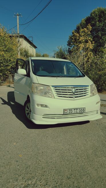 газ 53 бартобой: Toyota Alphard: 2004 г., 3 л, Автомат, Газ, Минивэн