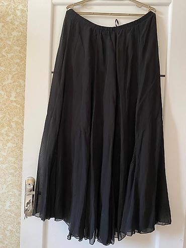 Ətəklər: Midi Ətək, Şifon, 3XL — 1