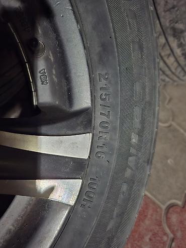 Транспорт: Колеса в сборе 215 / 70 / R 16, Лето, Новый, Комплект, Легковые, Литые, отверстий - 5 — 5