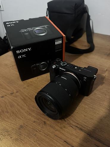 диктофон мини: Полнокадровая беззеркальная камера Sony α7C (E-mount) с универсальным — 1