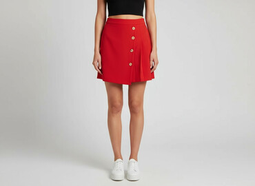 spódnice asymetryczne mini: Women`s skirt, size S