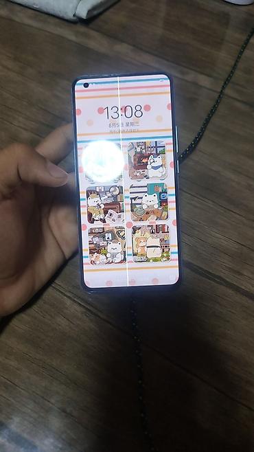 Мобильные телефоны: Vivo X50, Б/у, 128 ГБ, цвет - Синий, 2 SIM — 2