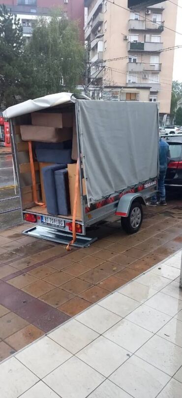 Transport tereta: Najpovoljniji prevoz nameštaja, stvari i tereta prikolicom. Mala — 6