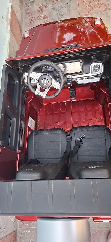 chevrolet oyuncaq maşınlar: Uşaq üçün elektrikli minik maşını – Mercedes-Benz G-Class AMG stili — 4