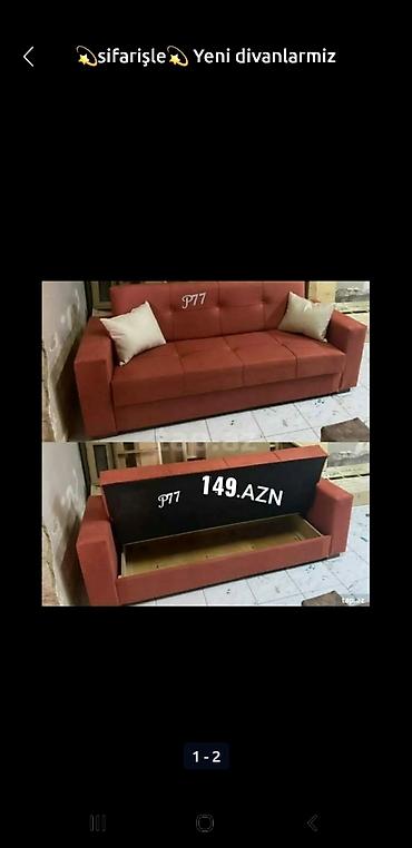 🌹ENDİRİMMM🌹Tək divan 149azn açilan bazali uzunu 2.10sm reng seçimi var