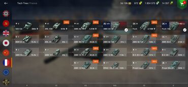 Tank: World of Tanks Blitz hesabı – yüksək səviyyəli - Səviyyə X tanklar — 9