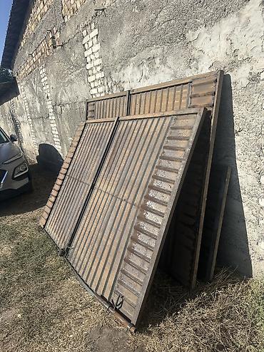 Откатные ворота: Ворота б/у без стойки
Покрасить на шоколадный будет как новый — 3
