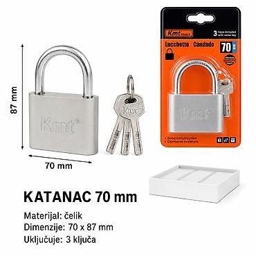 KMT Brava 9367723 Robusna brava/katanac za montažu, popravke i