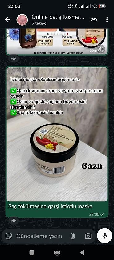 Gözəllik və sağlamlıq: Saç tökülməsinə qarşı vasitə Yeni — 2