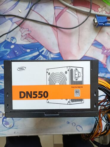 купить мфу бу: Азыктандыруу блогу, Колдонулган, DeepCool, 550 Вт, 80 Plus, 550 Вт