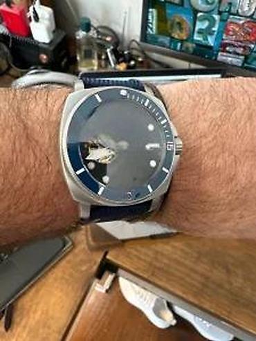 Ručni satovi: PAGANI DESIGN PD-1736 -Plava- Seiko Automatic mehanizam Potpuno nov — 11