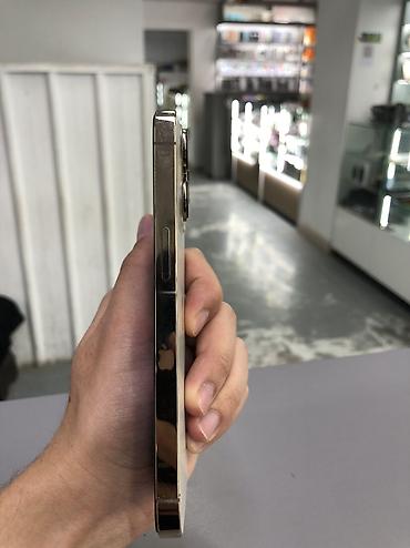 Apple iPhone: IPhone 13 Pro, Б/у, 128 ГБ, Золотой, Зарядное устройство, Защитное стекло, Чехол, 75 % — 8