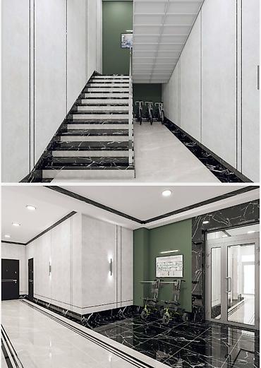 archa group: 1 комната, 55 м², Технопарк Элитка, 16 этаж, ПСО (под самоотделку) — 6