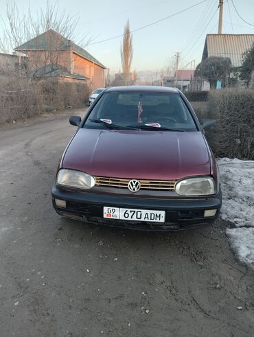 фоль: Volkswagen Golf: 1992 г., 1.8 л, Механика, Бензин, Хэтчбэк