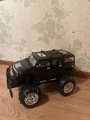 hummer h1: Uzaqdan idarə olunan iri təkərli off-road model maşın - Korpus: qara — 3