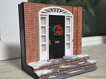 İncəsənət və kolleksiyalar: Diorama "Evdə Tək".işığıda var içində.100 % əl işi — 1