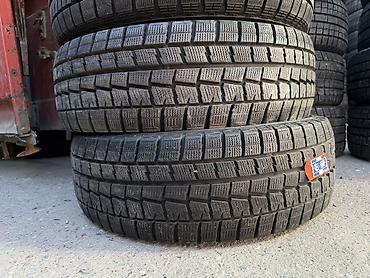 Шины 215 / 60 / R 17, Зима, Б/у, Пара, Легковые, Япония, Dunlop