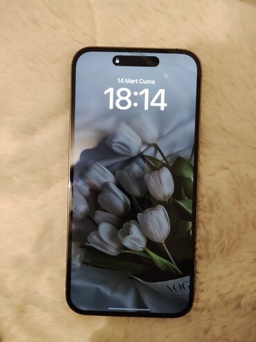 irshad telecom iphone 8: IPhone 14 Pro Max, 256 GB, Qızılı, Zəmanət, Barmaq izi, Simsiz şarj