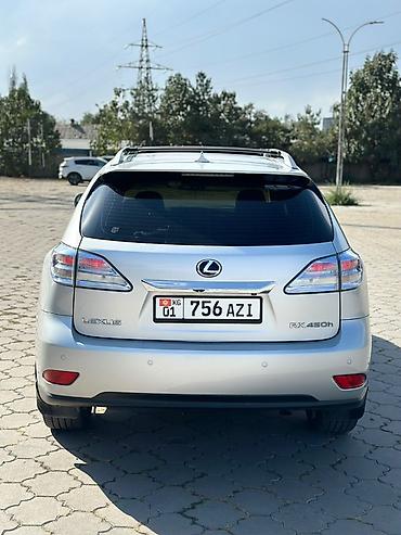 Унаа сатуу: Lexus RX: 2009 г., 3.5 л, Автомат, Гибрид, Кроссовер — 6