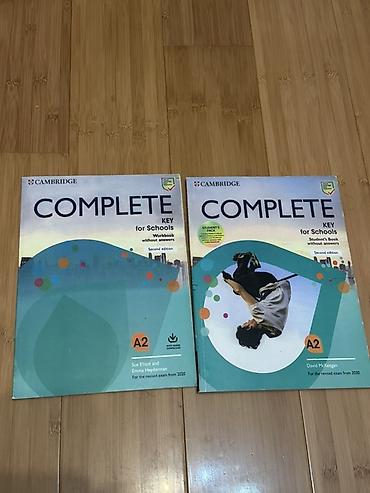 english book: İkisi bir yerde 4 manat.Cambridge “Complete Key for Schools” (A2) – — 1